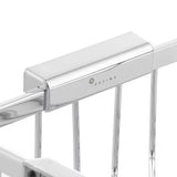 Kampinė sieninė vielinė lentynėlė Optima Wire program, chromo spalvos
