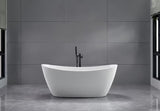 Laisvai pastatomas akrilinė vonia Polysan 170x80 cm pro kairinei ir dešininei orientacijai