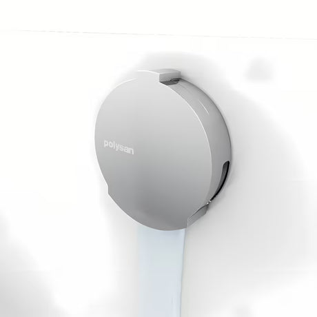 Chromuotas automatinis sifonas voniai Polysan su pripildymu, trosu 800 mm ir reguliuojamu aeratoriumi