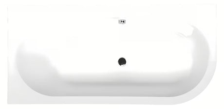Polysan Astra asimetrinė akrilinė vonia, kairinė, 160 x 75 cm