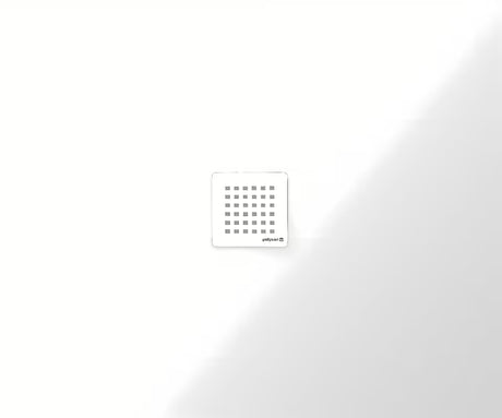 Balta stačiakampis dušo padėklas Polysan Flexia iš lieto marmuro, 120x100 cm.