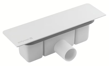 Polysan Kazuko sifonas dušo padėklui su baltu dangteliu pro, nutekėjimo anga 90 mm