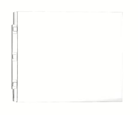 Akrilinis vonios skydelis Polysan Plain, skirtas pro apdailai vonios