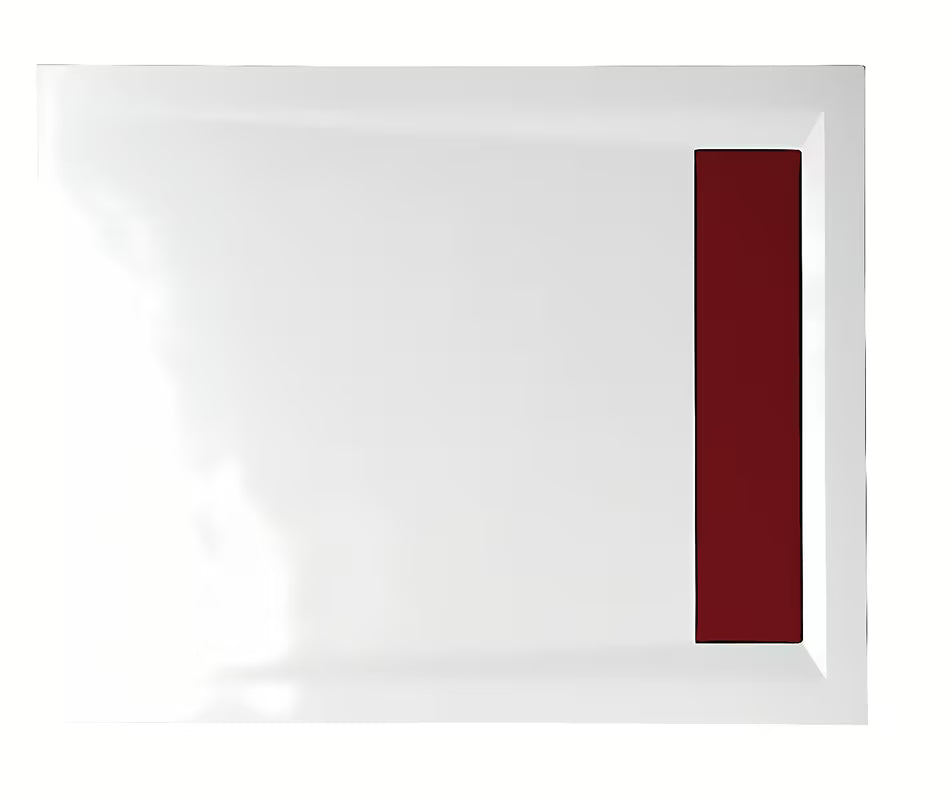 Balta stačiakampis dušo padėklas Polysan Varesa 100x80 cm iš lieto marmuro