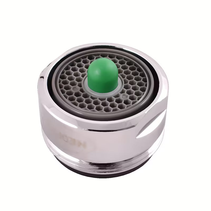 Taupusis aeratorius RAV-Slezak Eco Push su žaliu mygtuku pro srauto perjungimui