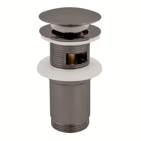 Praustuvo dugno vožtuvas ClickClack 5/4, spalva metal grey, su PVD paviršiaus danga