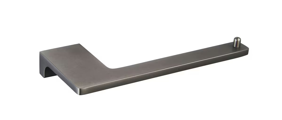 Tualetinio popieriaus laikiklis Rav Slezak Nil, metal grey apdailos, montuojamas gręžiant