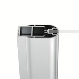 Dušo durų šoninė sienelė  Ravak Chrome 100 cm su skaidriu stiklu Transparent ir danga Ravak anticalc®.