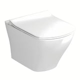 Balta itin plona KLOZETO dangtis Ravak Classic Slim su softclose sistema