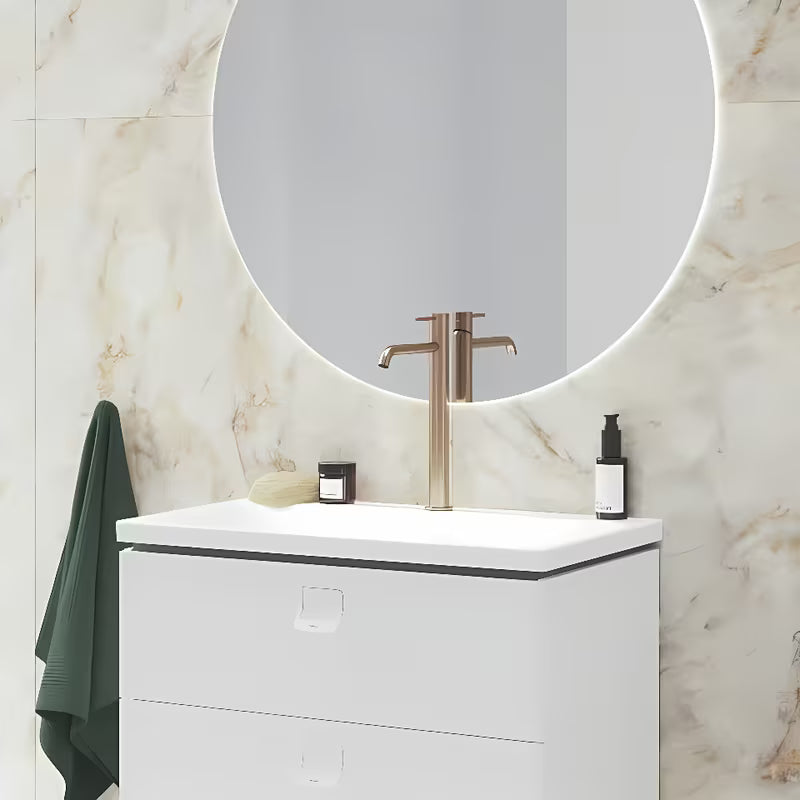 Aukšta praustuvo stovintis maišytuvas Ravak Espirit, apdaila Rose Gold Brushed be praustuvo dugno vožtuvas
