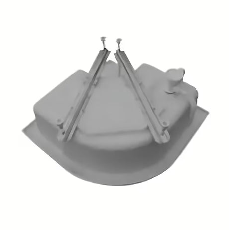 Universalus kojelių laikiklis pro giliam akriliniam dušo padėklui Ravak Sabina