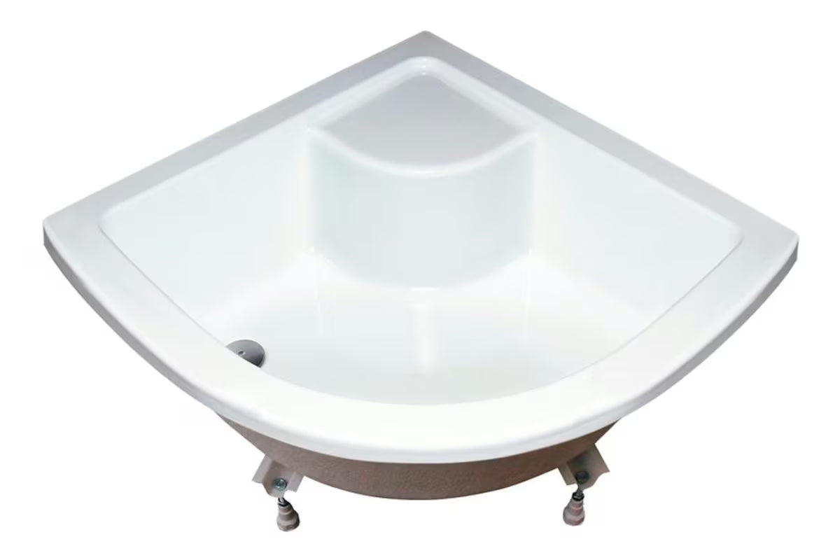 Universalus kojelių laikiklis pro giliam akriliniam dušo padėklui Ravak Sabina