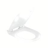 Baltas KLOZETO dangtis Ravak Vita Slim iš duroplasto su softclose sistema pro tylus uždarymas