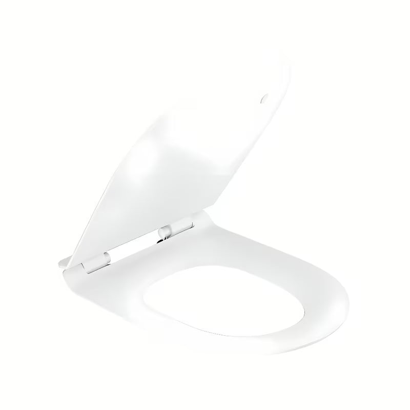 Baltas KLOZETO dangtis Ravak Vita Slim iš duroplasto su softclose sistema pro tylus uždarymas