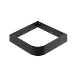 Juodas metalinis laikiklis Ravak Yard pro pakabinimui praustuvai Yard 450C ant sienos