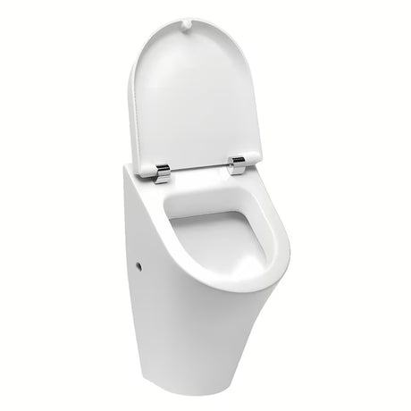 Baltas pisuaras Roca Nexo su radariniu jutikliu ir dangčiu softclose