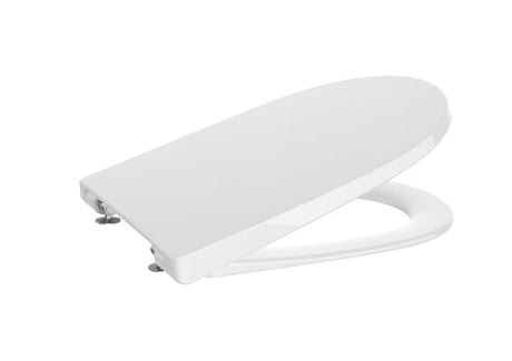 Balta KLOZETO dangtis Roca Ona iš duroplasto su softclose ir EasyLock