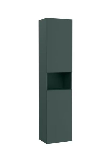 Roca Ona pakabinama aukšta vonios spintelė 40x175x30 cm, žalios matinės spalvos