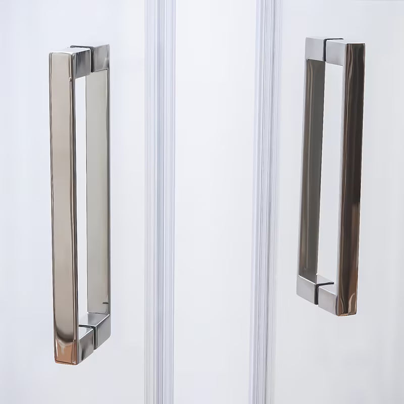 Roth Elegant Neo Line berėmis dušo durys 90 cm blizgaus chromo spalvos su skaidriu stiklu
