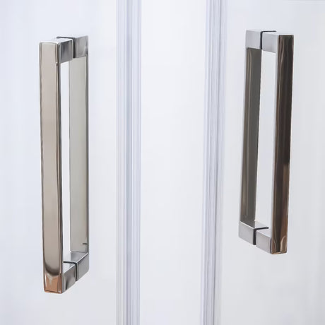 Roth Elegant Neo Line berėmis dušo durys 90 cm blizgaus chromo spalvos su skaidriu stiklu