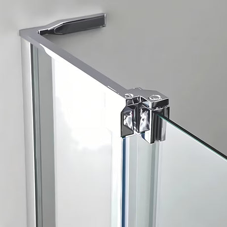 Roth Elegant Neo Line berėmis dušo durys 90 cm blizgaus chromo spalvos su skaidriu stiklu