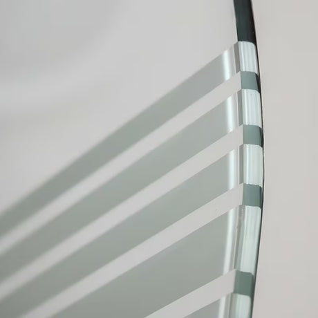 Roth Screen vonios sienelė 130x75 cm su baltu profiliu ir atidarymu iš abiejų pusių