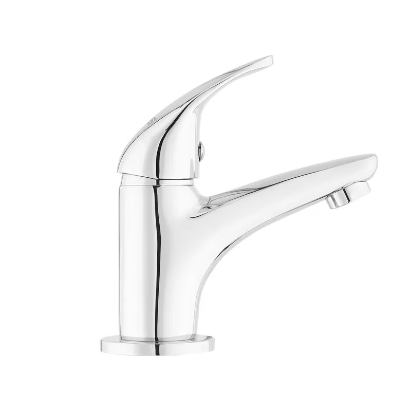 Chromuotas praustuvo ventilis S-Line Pro be praustuvo dugno vožtuvas modernaus dizaino