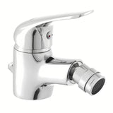 Svirtinis stovintis bidė maišytuvas SIKO S-Line Pro su praustuvo dugno vožtuvas, chromo spalvos.