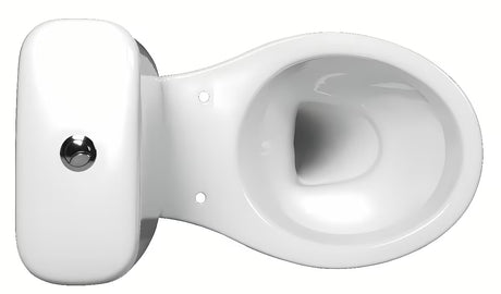 Pastatomas WC kombinuotas klozetas S-Line Pro baltos spalvos, su giliu nuplovimu ir dvigubu nuleidimu 3/6 l