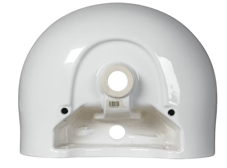 Pakabinami keraminis praustuvas S-Line Pro 49,5 x 38,5 cm, baltos spalvos, su persipylimu ir anga maišytuvui pro