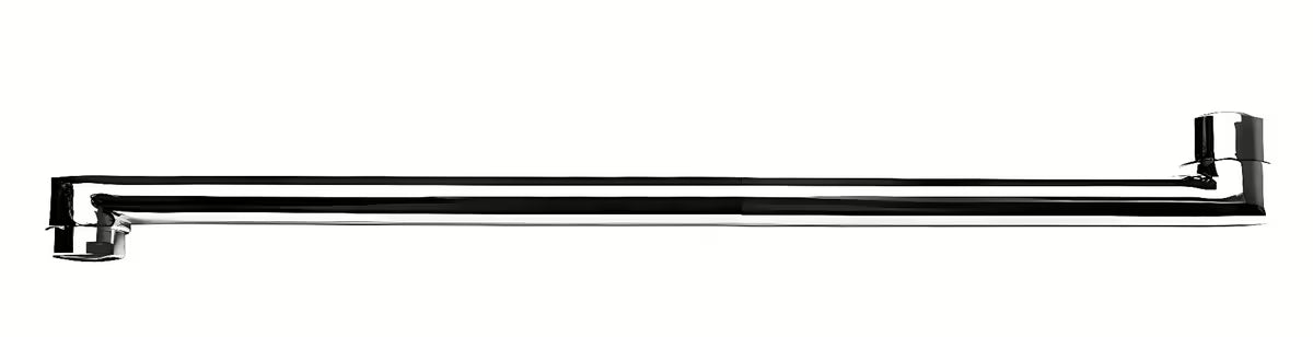 Chromuotas vonios kambario laikiklis S-Line, 35 cm ilgio, pro rankšluosčiui kabinti.