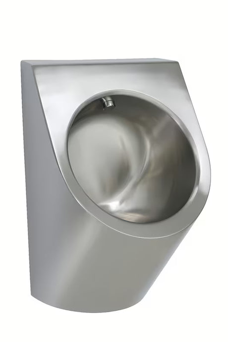 Nerūdijančio plieno pakabinamas pisuaras Sanela Supersteel su jutikliu su matiniu paviršiumi