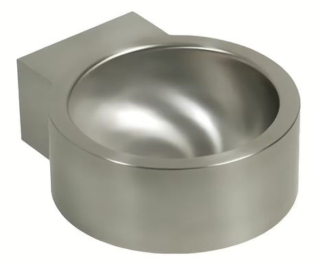 Pakabinami nerūdijančio plieno praustuvas Sanela Supersteel 38x45 cm be perpylimo