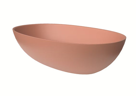 Rožiniai pastatomas ant stalviršio praustuvas SAT Aula 60x36 cm iš lieto marmuro be perpylimo