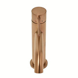 Svirtinis stovintis praustuvo maišytuvas SAT Aurum rose gold brushed be praustuvo dugno vožtuvas apdailos