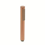 Rankinis dušelis SAT Aurum, rose gold brushed apdailos, apvalaus dizaino su ergonomiška rankena.