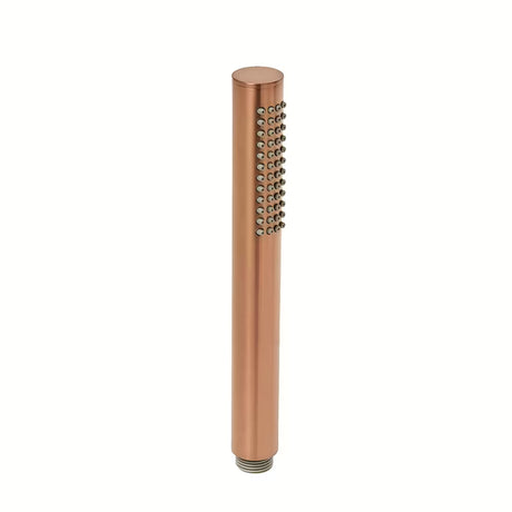 Rankinis dušelis SAT Aurum, rose gold brushed apdailos, apvalaus dizaino su ergonomiška rankena.