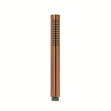 Rankinis dušelis SAT Aurum, rose gold brushed apdailos, apvalaus dizaino su ergonomiška rankena.