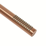 Rankinis dušelis SAT Aurum, rose gold brushed apdailos, apvalaus dizaino su ergonomiška rankena.