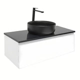 Pakabinama vonios spintelė SAT B-Way 1 baltas blizgus su uždengimo plokšte 99x45x30 cm