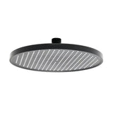Viršutinis dušas SAT B-Way juodos matinės spalvos, 25,4 cm skersmens