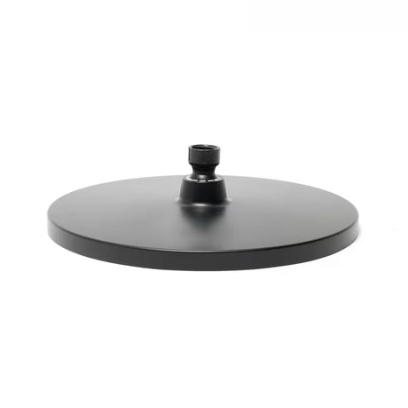 Viršutinis dušas SAT B-Way juodos matinės spalvos, 25,4 cm skersmens