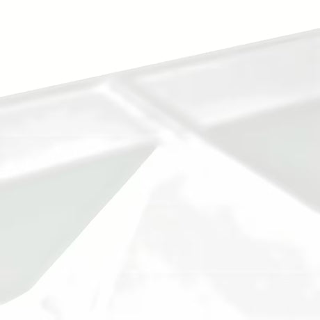 Baltas keraminis baldinis dvigubas praustuvas SAT B-Way su dviem angomis pro maišytuvui ir persipylimo anga