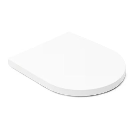 Balta KLOZETO dangtis SAT Brevis su softclose ir EasyLock pro, kad būtų lengva nuimti ir valyti.