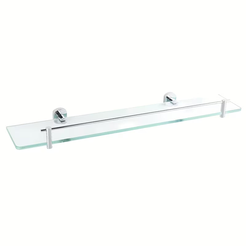Sieninė lentynėlė SAT Cube Way, chrome pro apdailos, higienos reikmenims laikyti vonios kambaryje.