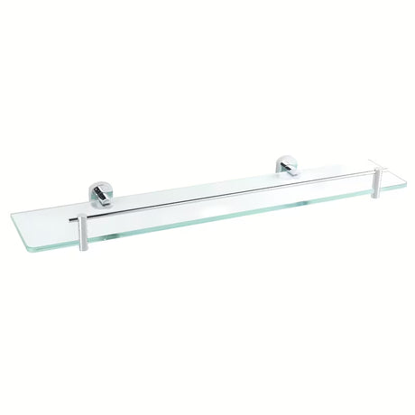 Sieninė lentynėlė SAT Cube Way, chrome pro apdailos, higienos reikmenims laikyti vonios kambaryje.