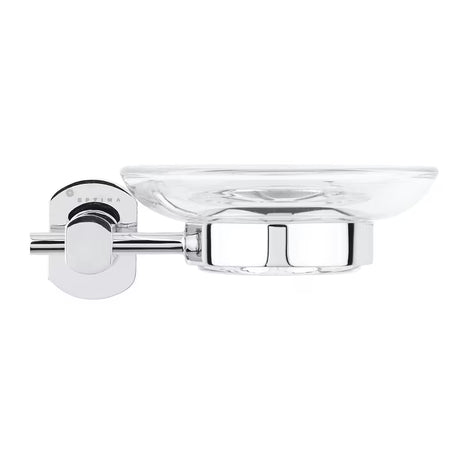 Sieninė muilinė SAT Cube Way pro kietam muilui, chrome apdailos