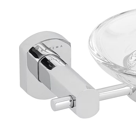 Sieninė muilinė SAT Cube Way pro kietam muilui, chrome apdailos