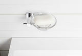 Sieninė muilinė SAT Cube Way pro kietam muilui, chrome apdailos