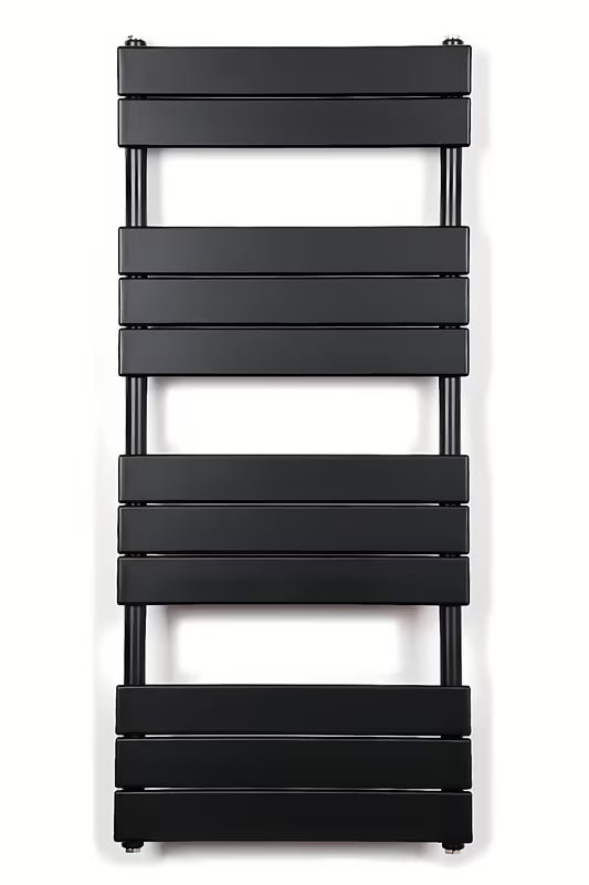 Kombinuotas rankšluosčių džiovintuvas SAT D 50x113,4 cm, juodos matinės spalvos, su šoniniu prijungimu